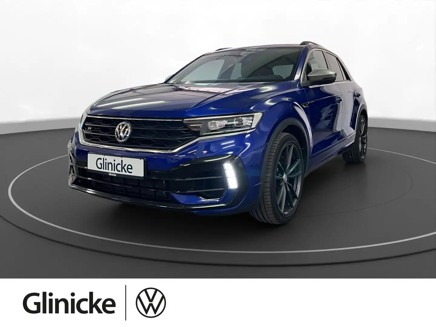 Volkswagen T-Roc R 4M LED LM 19" Navi PDC+RFK ACC beats Blau - 1