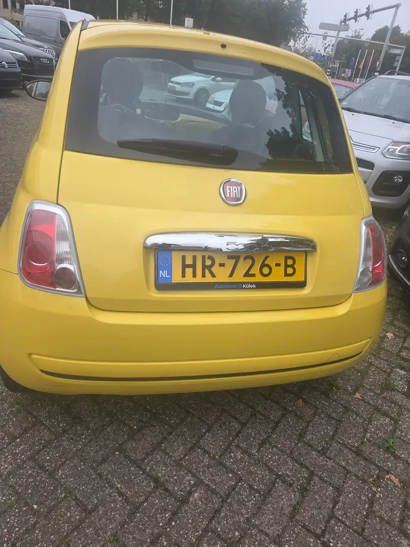 Fiat 500 500 1.2 Pop Geel - 1