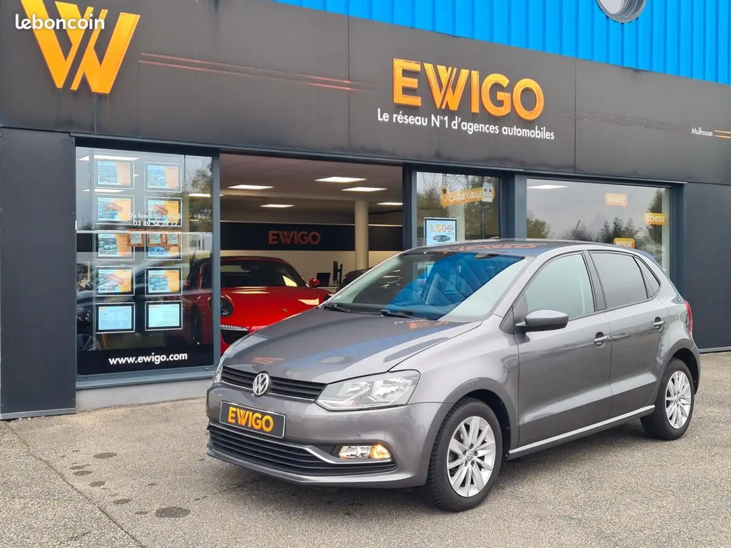 Volkswagen Polo 1.4 tdi 90 bluemotion confort Gris - 1