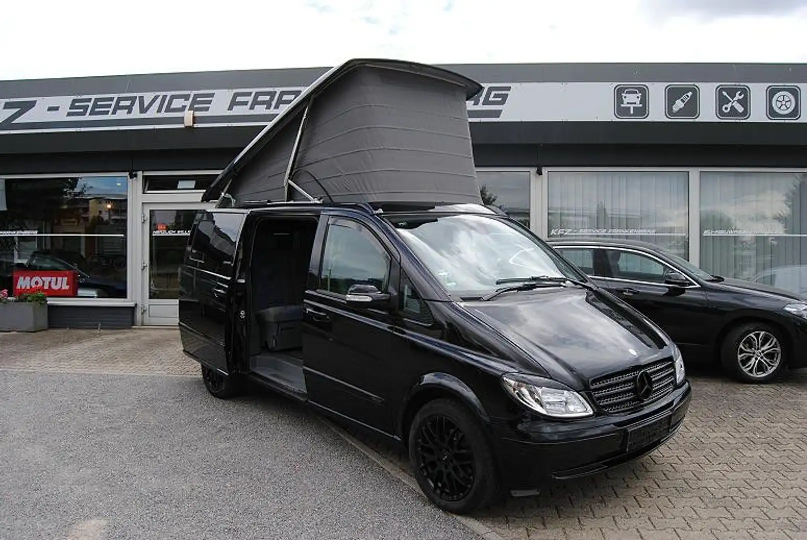 Mercedes-Benz Viano 2.2 CDI Autom.Marco Polo.StHz.E-Dach.Zelt Nero - 1
