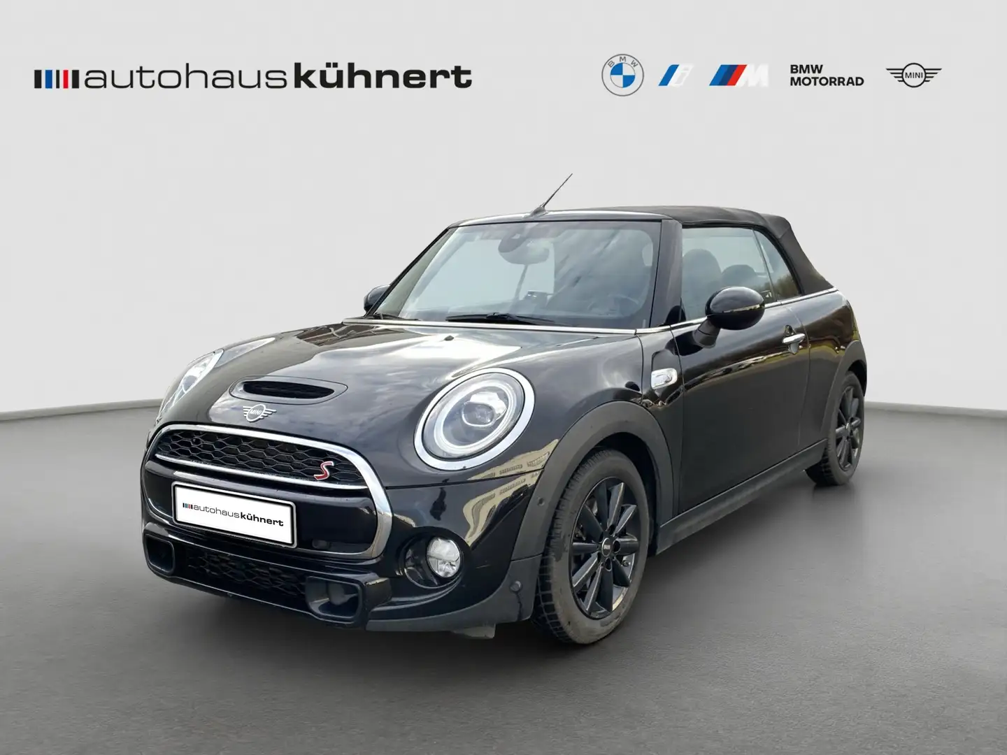 MINI Cooper S Cabrio JCW Aero+Sitze Navi+ 1. Hd. Noir - 1