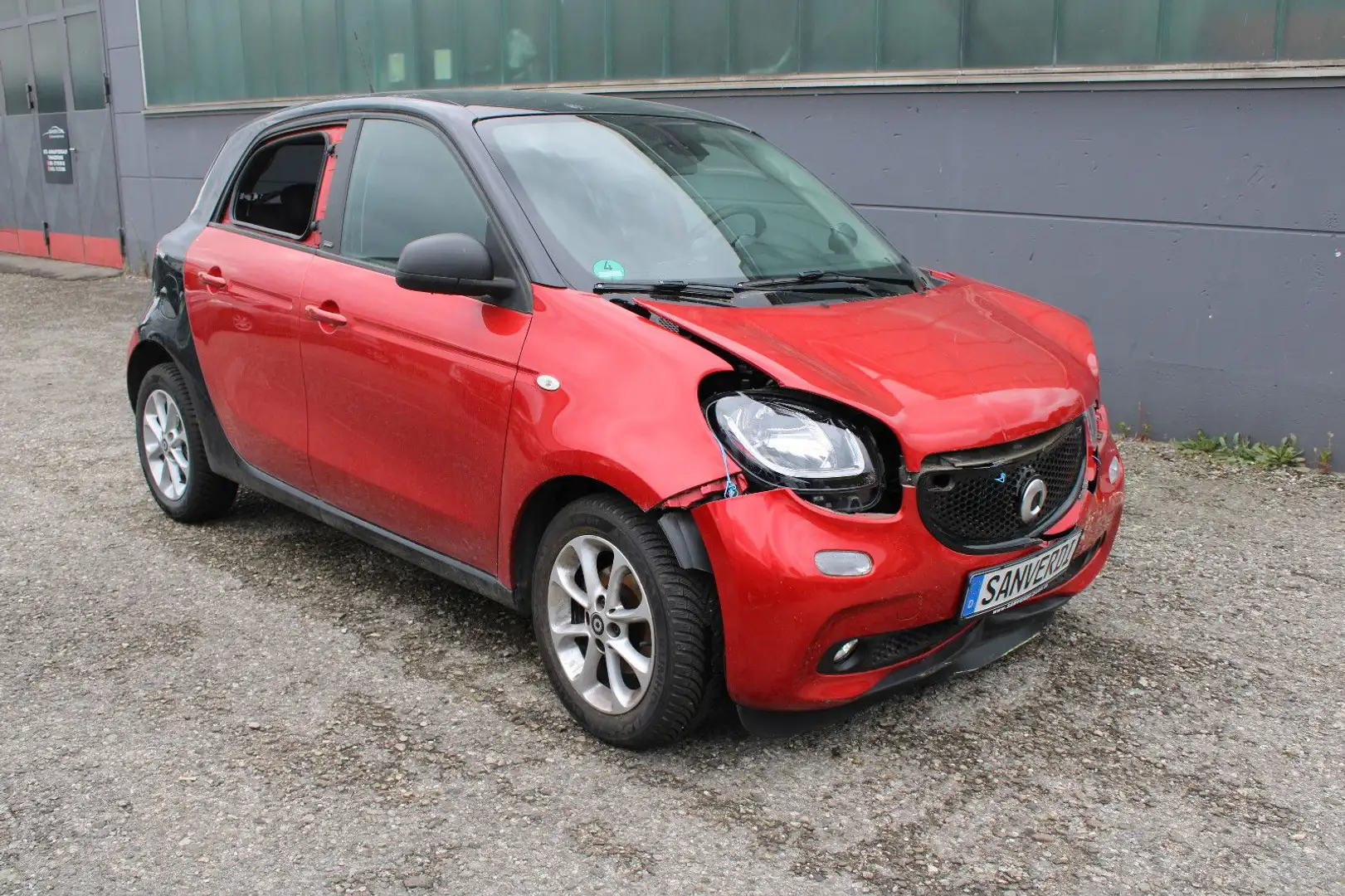 smart forFour 1.0 52kW passion KLIMA LED NAVI EURO 6 Rot - 2