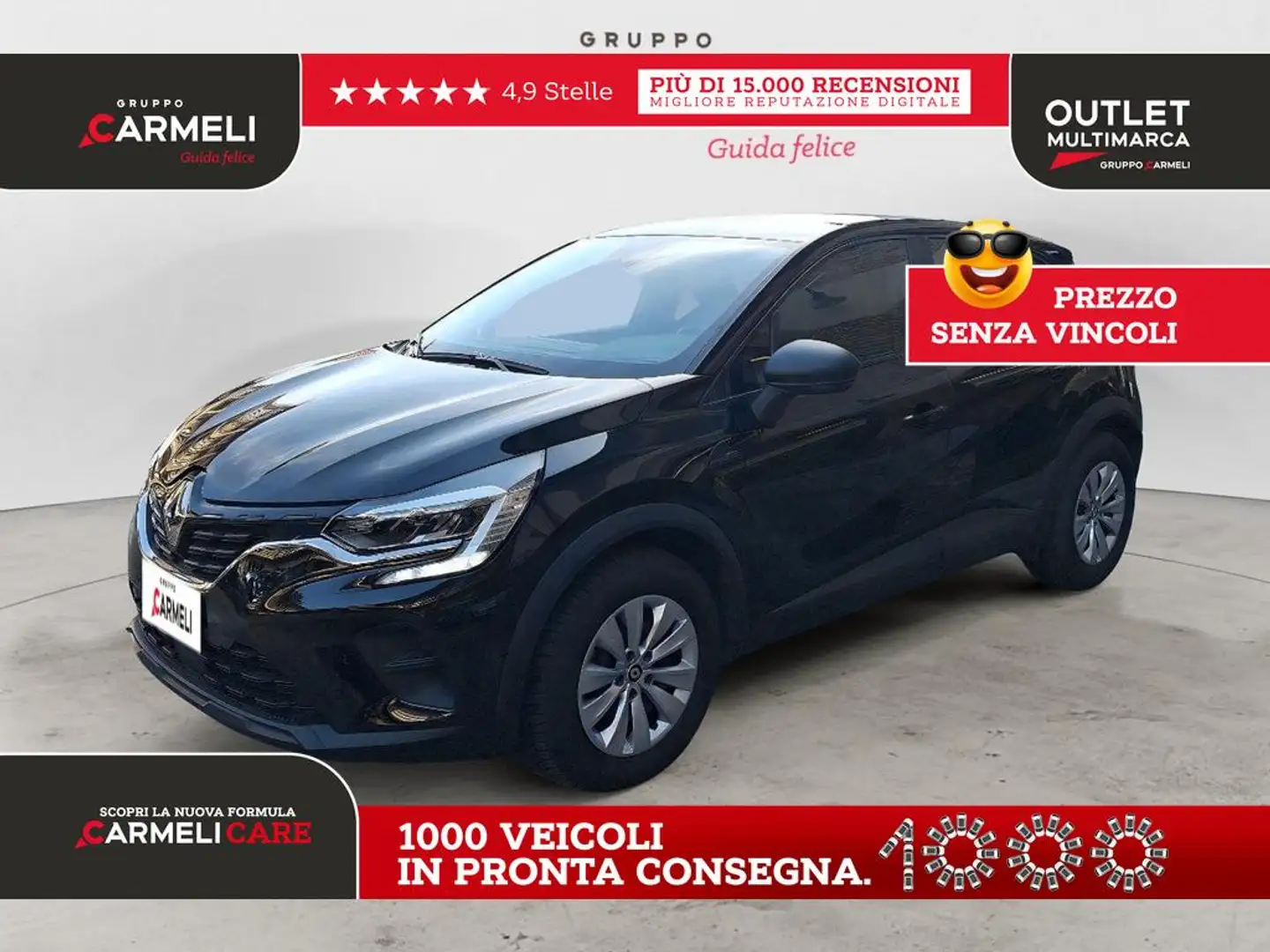 Renault Captur 1.0 tce Life 90cv Fap Negro - 1