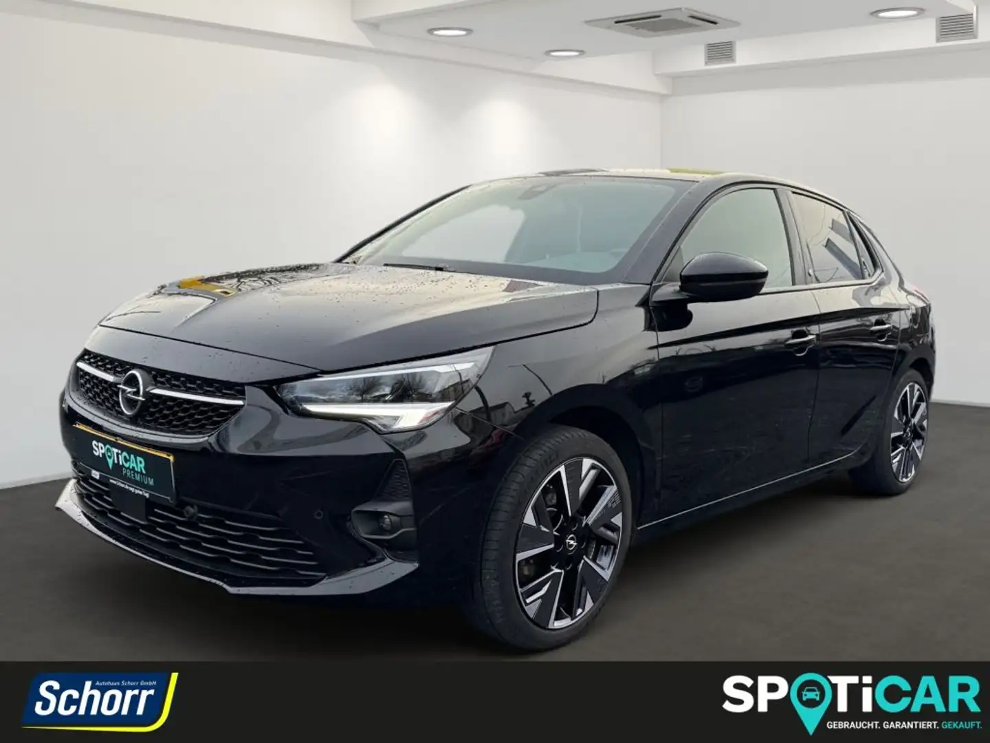 Opel Corsa-e GS Line Schwarz - 1