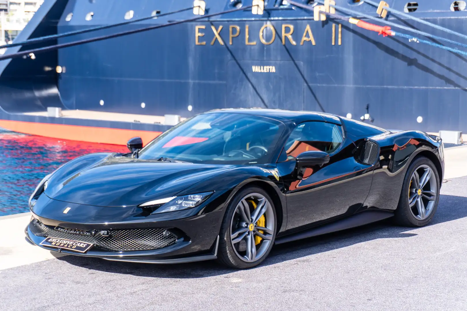 Ferrari 296 GTS V6 HYBRIDE 830 CV - MONACO Schwarz - 1