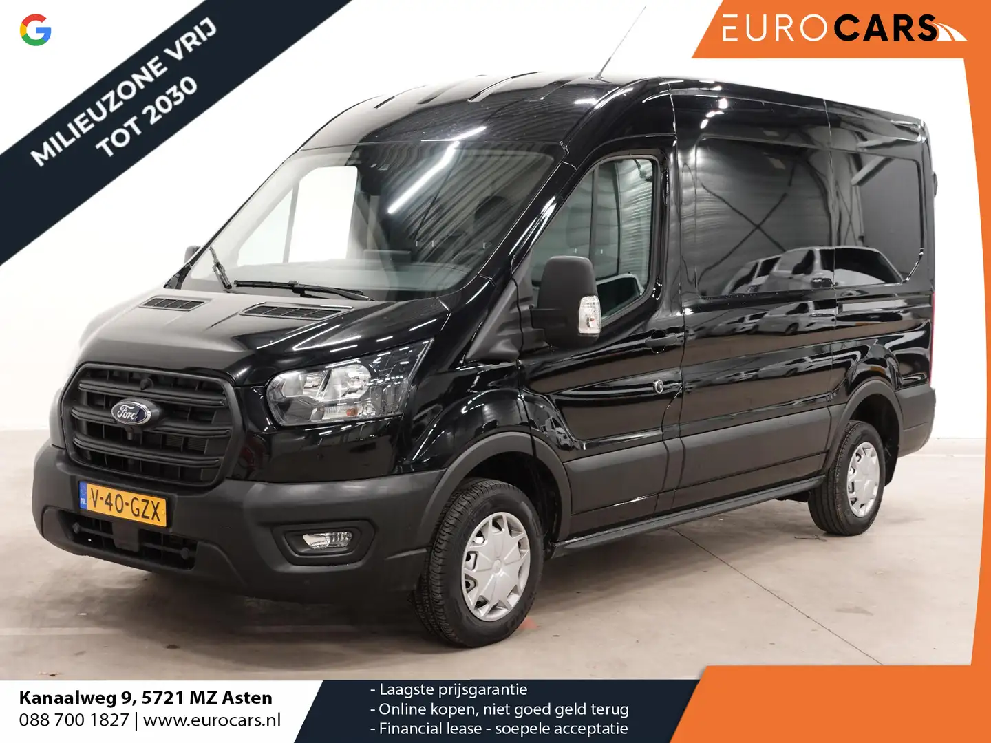 Ford Transit 290 2.0 TDCI L2H2 Trend Airco Bluetooth Camera  Cr Noir - 1