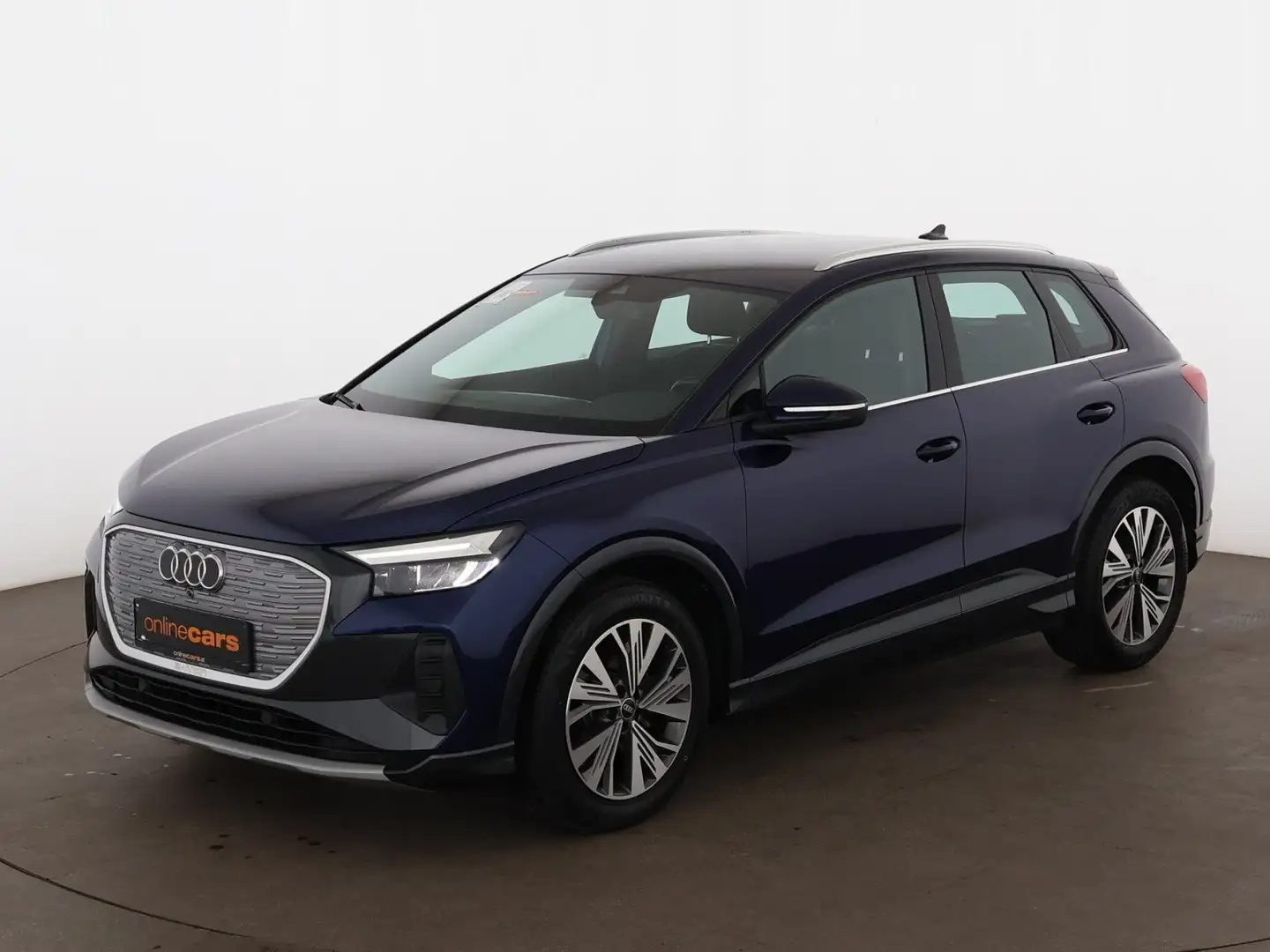 Audi Q4 e-tron 35 55kWh Aut LED LEDER NAVI SITZHZG PDC Blau - 2