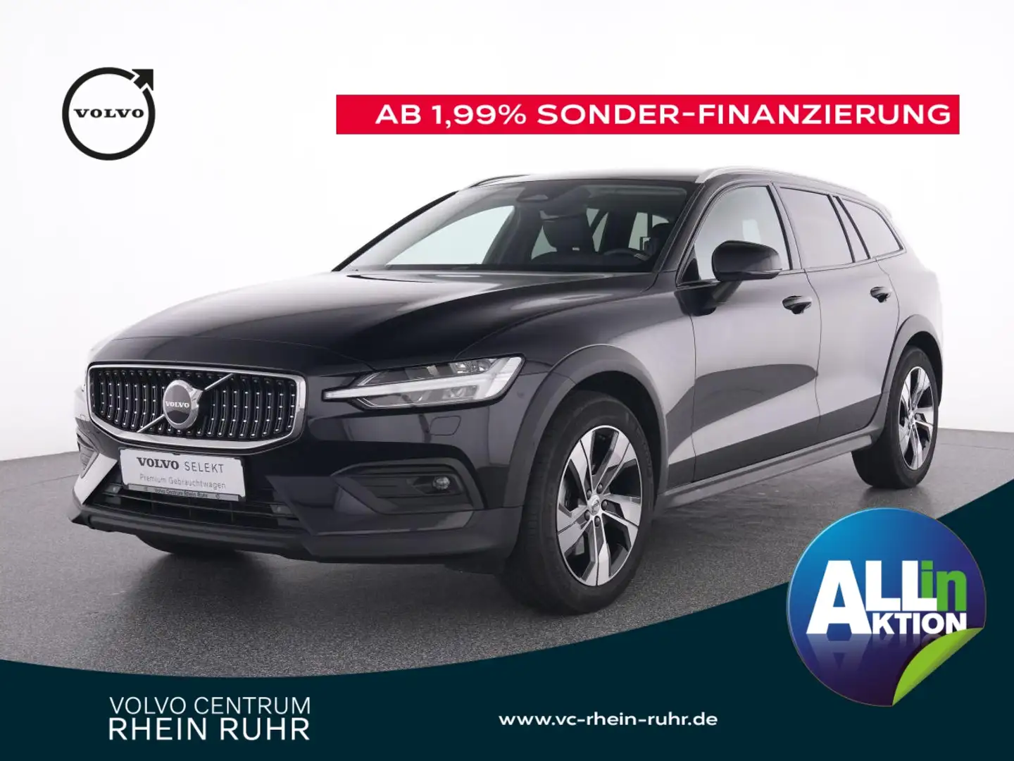 Volvo V60 CrossCountry B4 D AWD  Plus FAP+DAB+SKP+LP Schwarz - 1