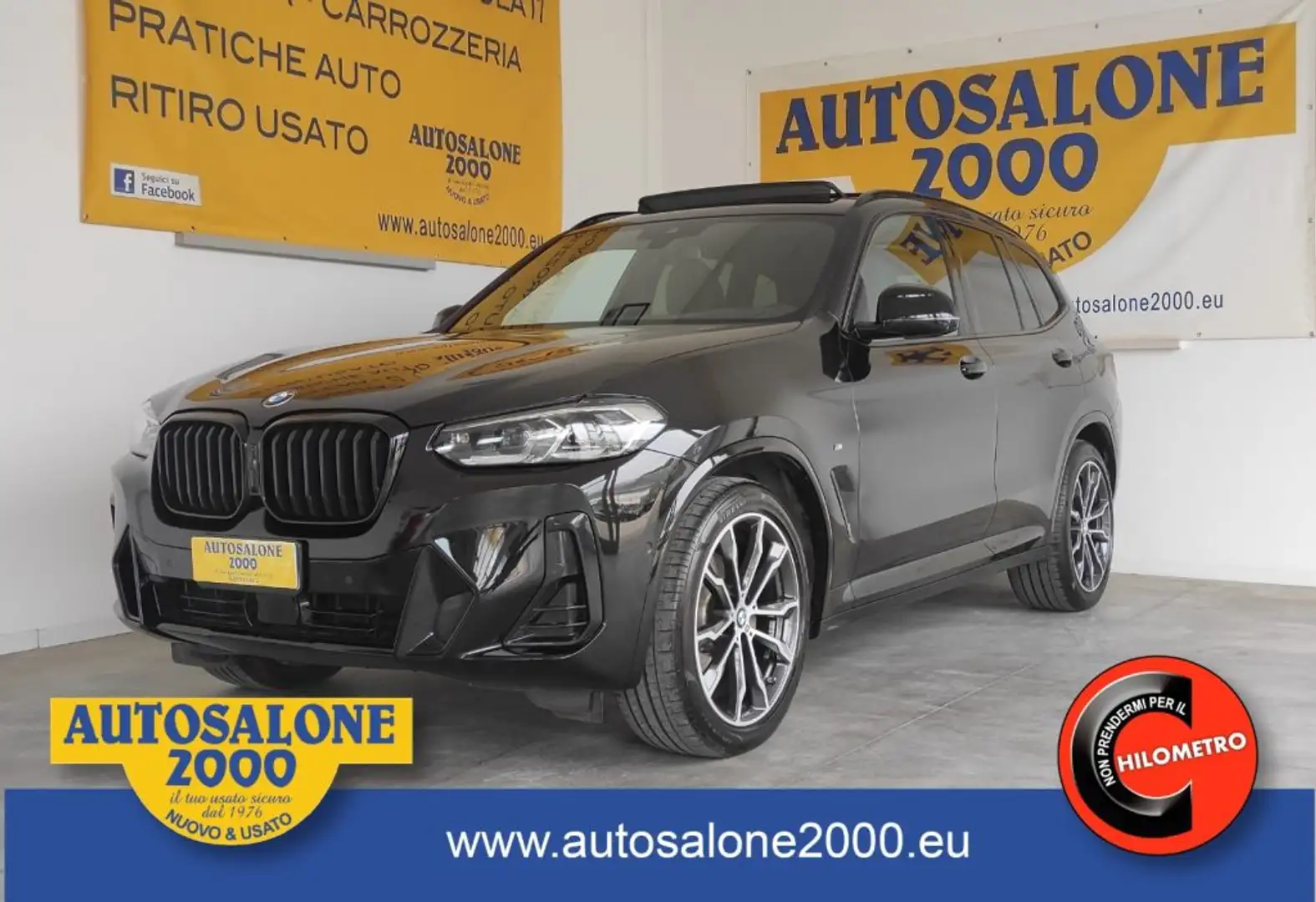 BMW X3 xDrive20d 48V MSport msport TETTO/HEAD UP/GAR.UFF. Černá - 1