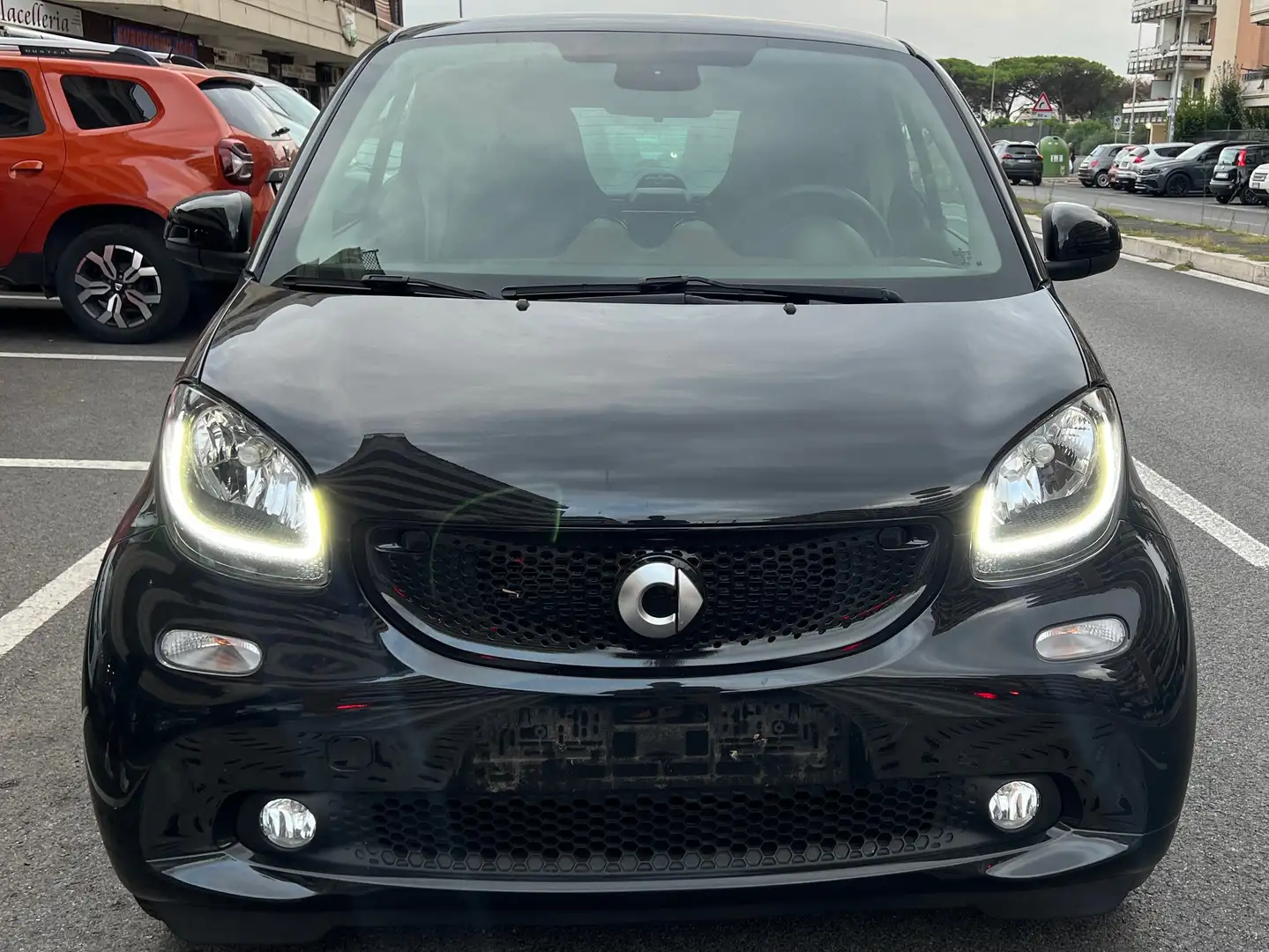 smart forTwo PERFECT TURBO LED NAVI PANORAMA PELLE CERCHI 16 Black - 1