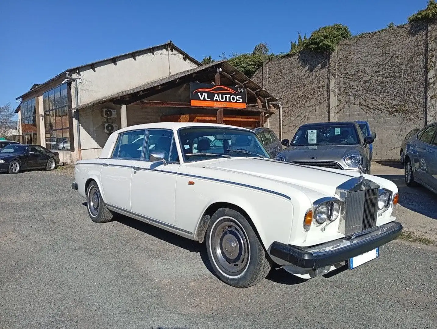 Rolls-Royce Silver Wraith V8 6.7 l Siver II ( Chassis long , Lang version ,  Blanc - 1