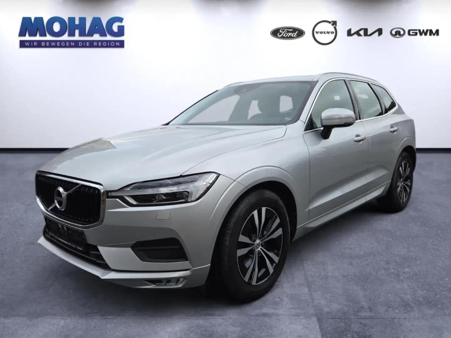 Volvo XC60 D4 Momentum Pro Luftfahrwerk TWA Leder LED Argent - 1