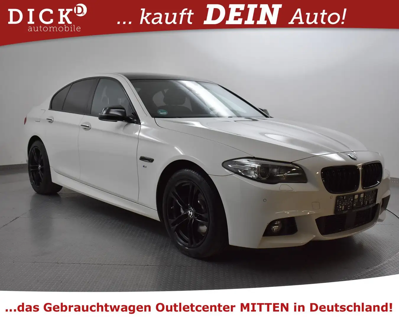 BMW 520 d Aut xDrive M Sport/PAKET+PROF+MEMO+AHK+ACC+ Blanc - 1
