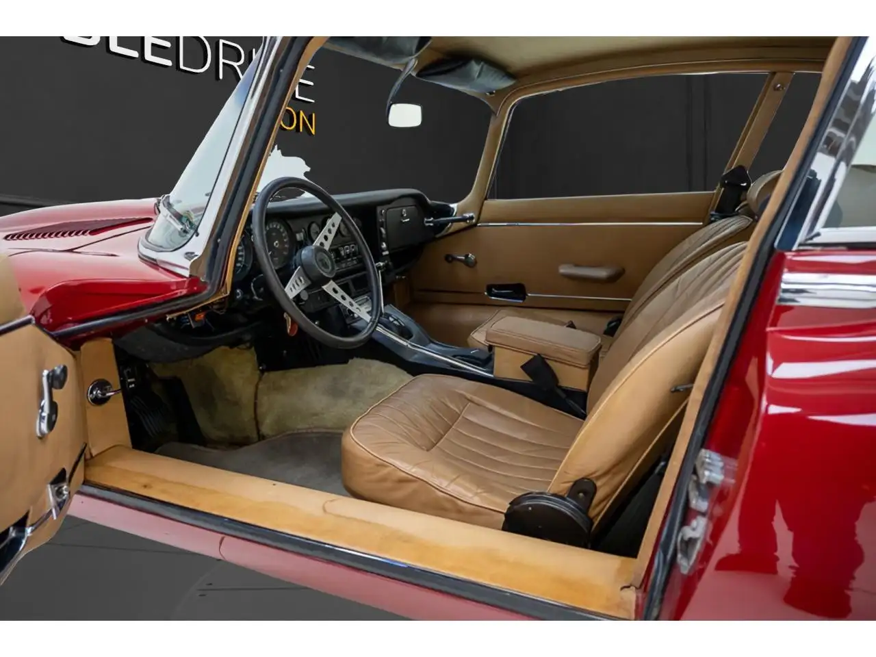 Jaguar E-TYPE SERIES 3 V12 1973 - EXCELLENT ETAT - ENTRETIEN - 272cv, foto 8