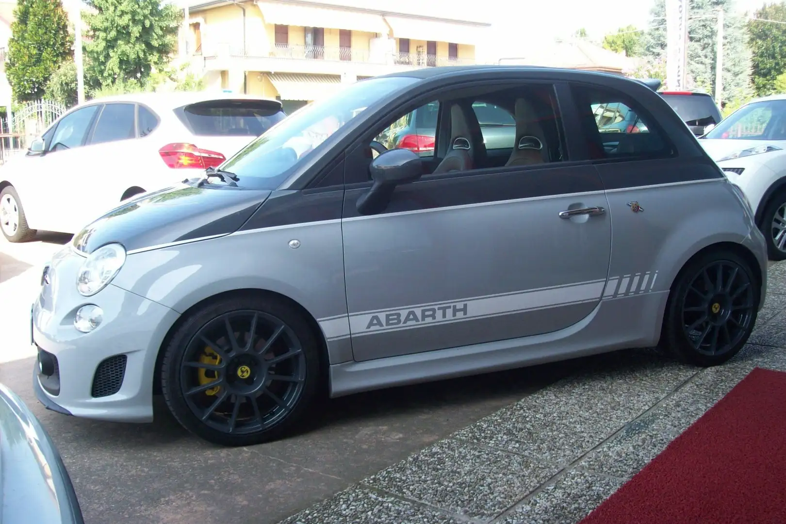 Abarth 500C 500C 1.4 16v t. t-jet bicol. 140cv MTA Szürke - 2