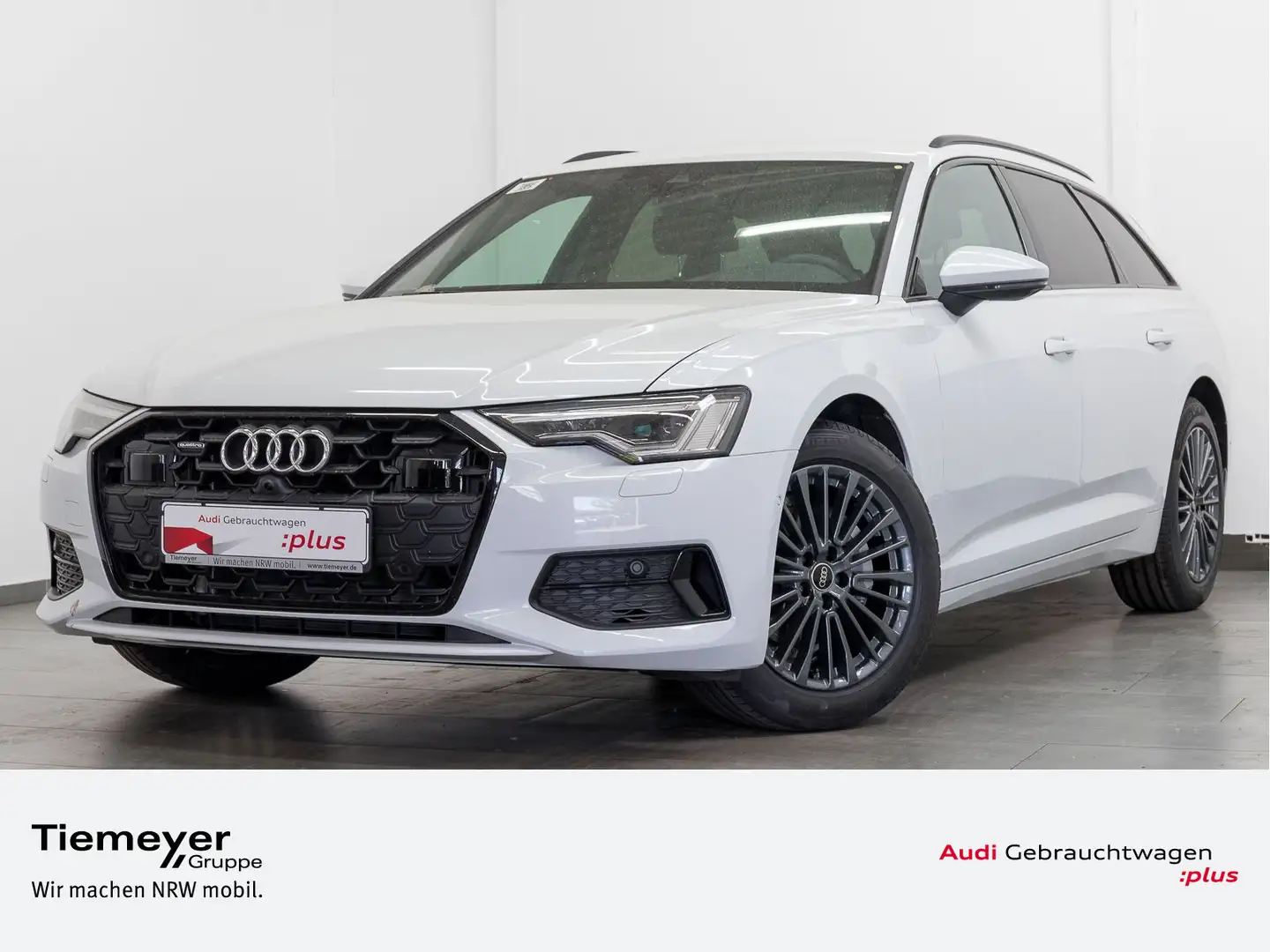 Audi A6 40 TDI Q ADVANCED LEDER MATRIX HuD KAME Weiß - 1