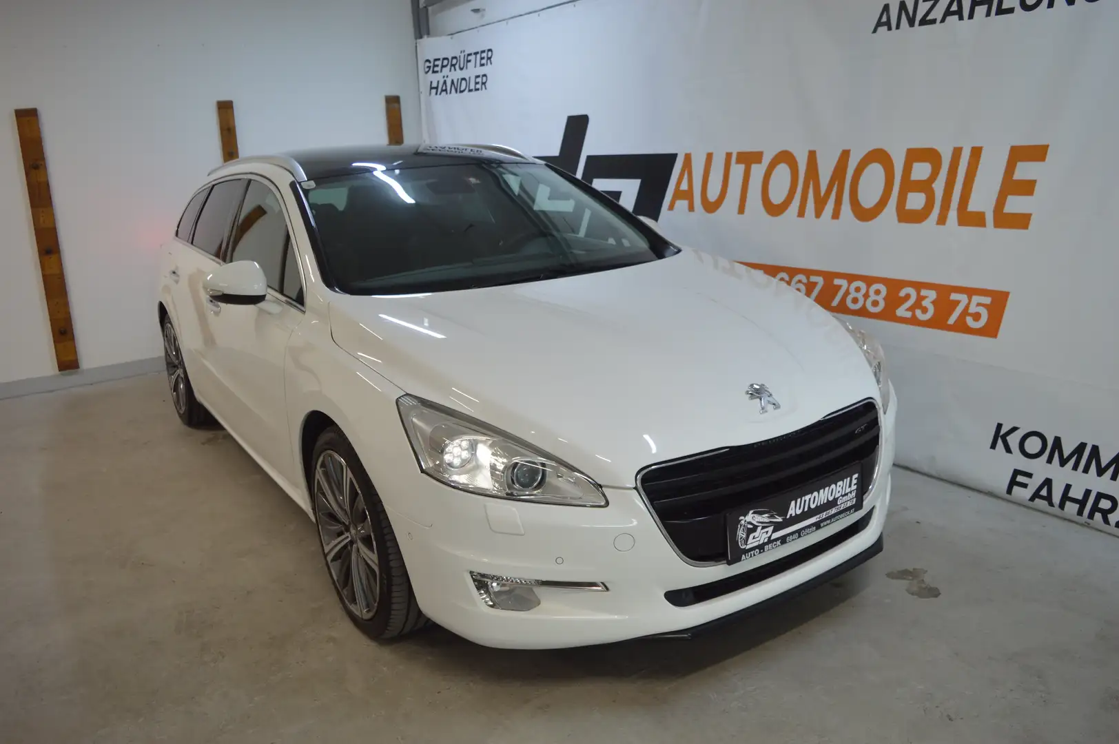 Peugeot 508 2,2 HDI **AGT**Automatik**Panorama**Xenon**Leder** Weiß - 1