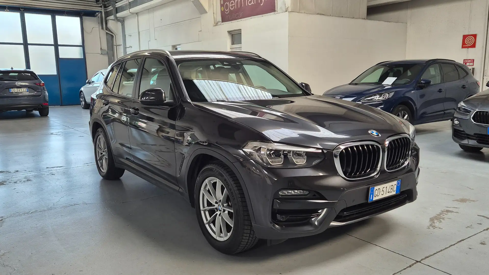 BMW X3 X3 xdrive20d MH48V aut-190CV-NAVY-DAB-CLIMA 3 ZONE Grigio - 2