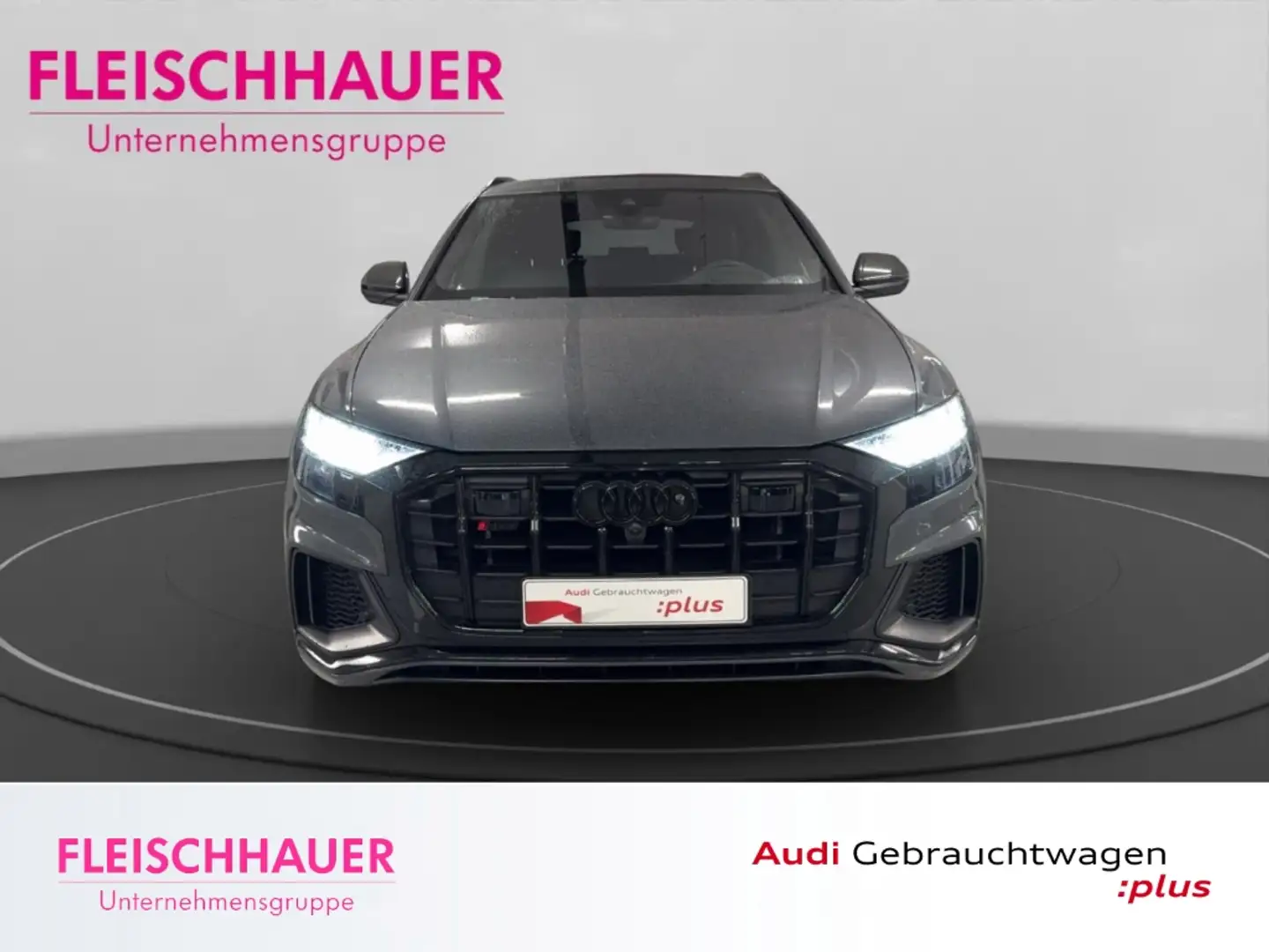 Audi SQ8 4.0 TFSI qu. competition plus Matrix+AHK+Pano+Stdh Gris - 2