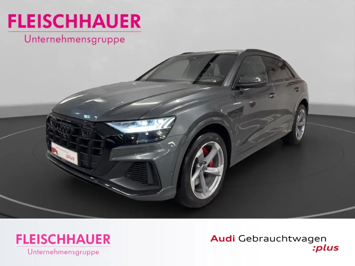 Audi SQ8 4.0 TFSI qu. competition plus Matrix+AHK+Pano+Stdh Gris - 1