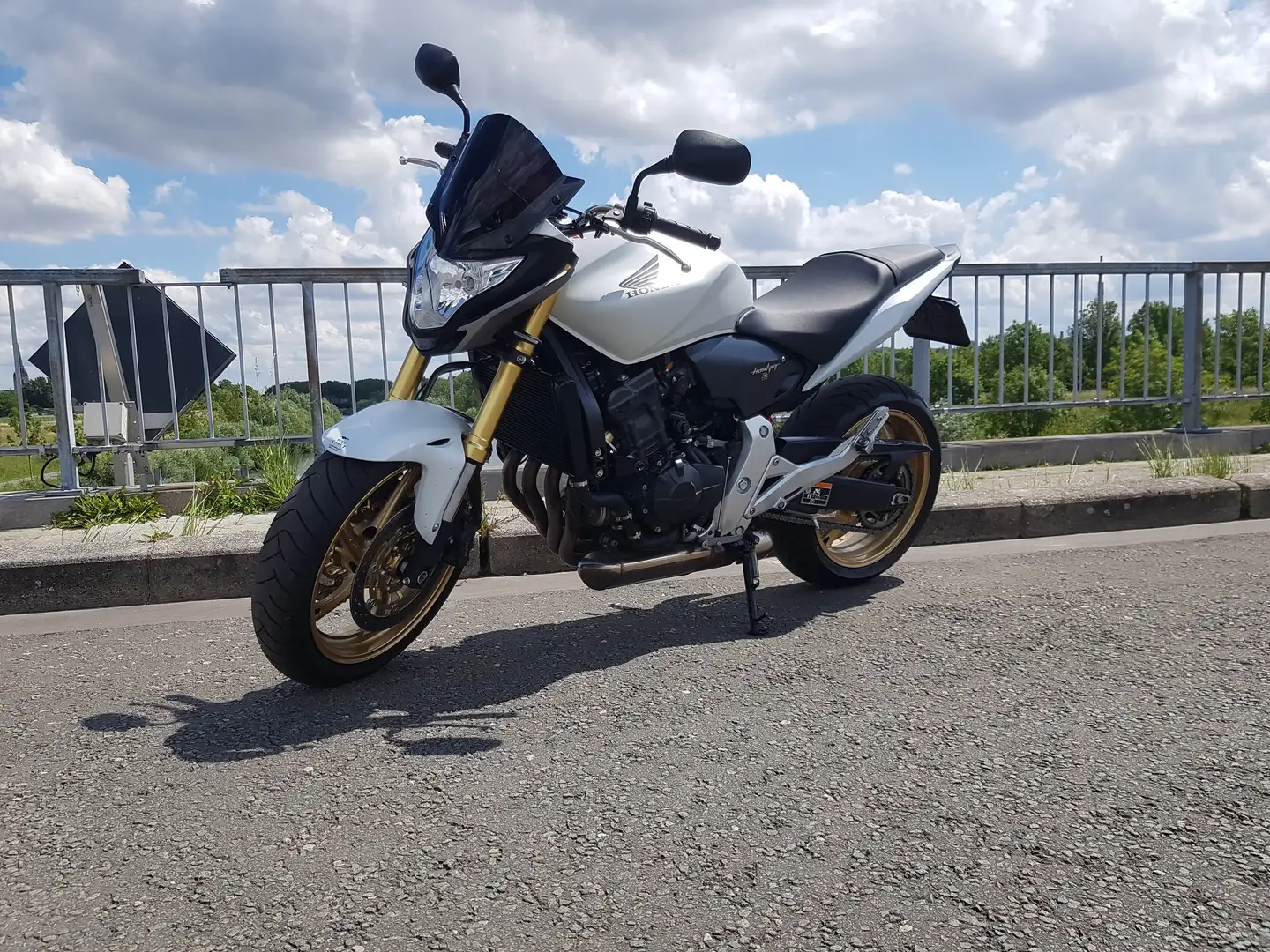 Honda Hornet Cb600FA Blanc - 2
