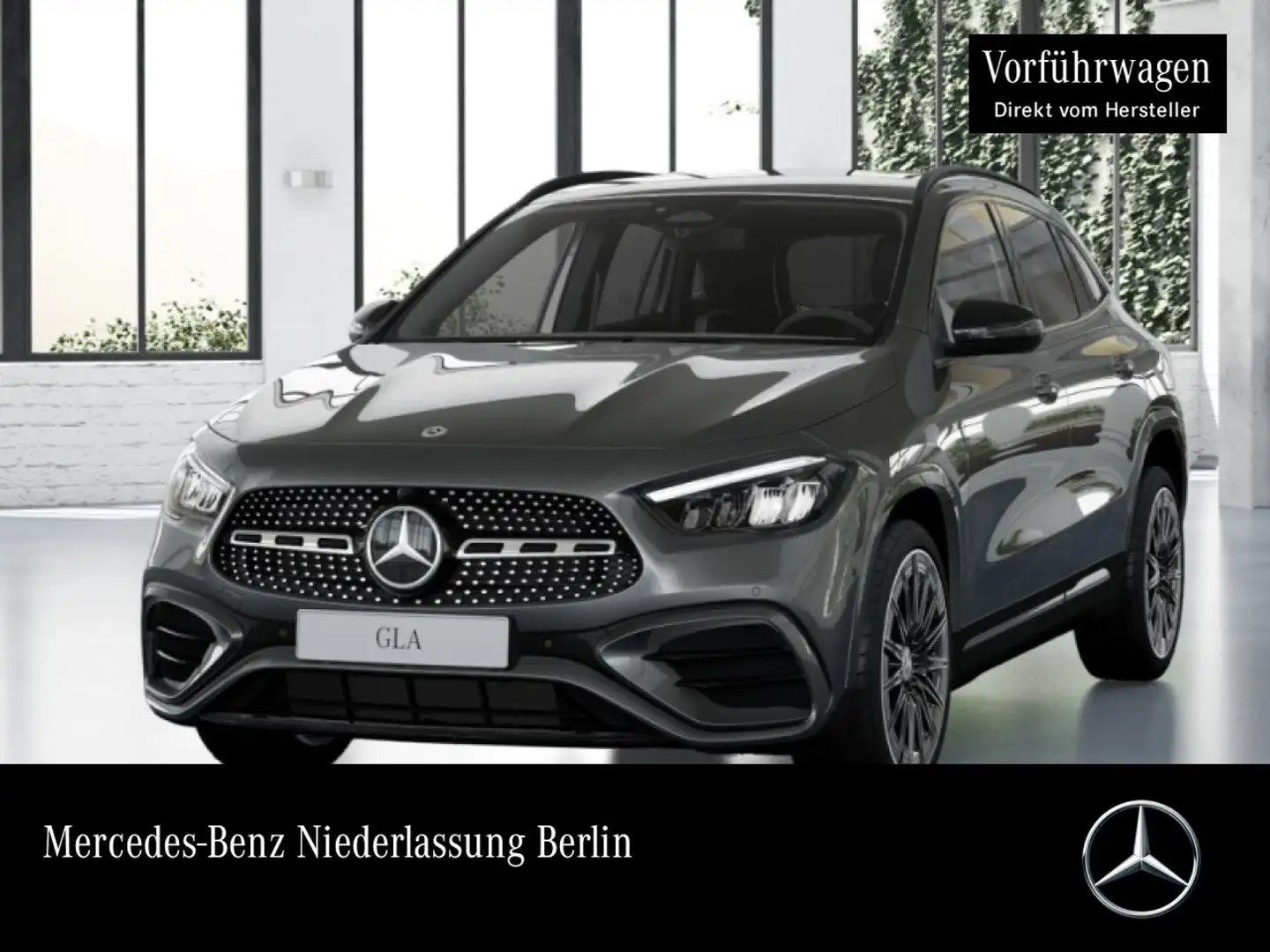 Mercedes-Benz GLA 180 AMG+NIGHT+AHK+LED+KAMERA+TOTW+7G Grau - 1