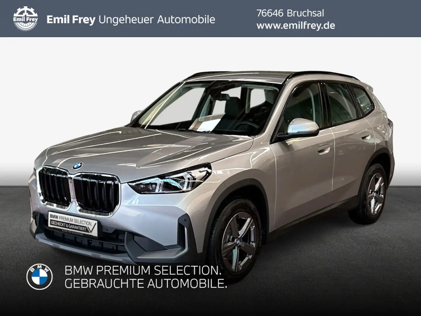 BMW X1 sDrive20d Aut. Zilver - 1