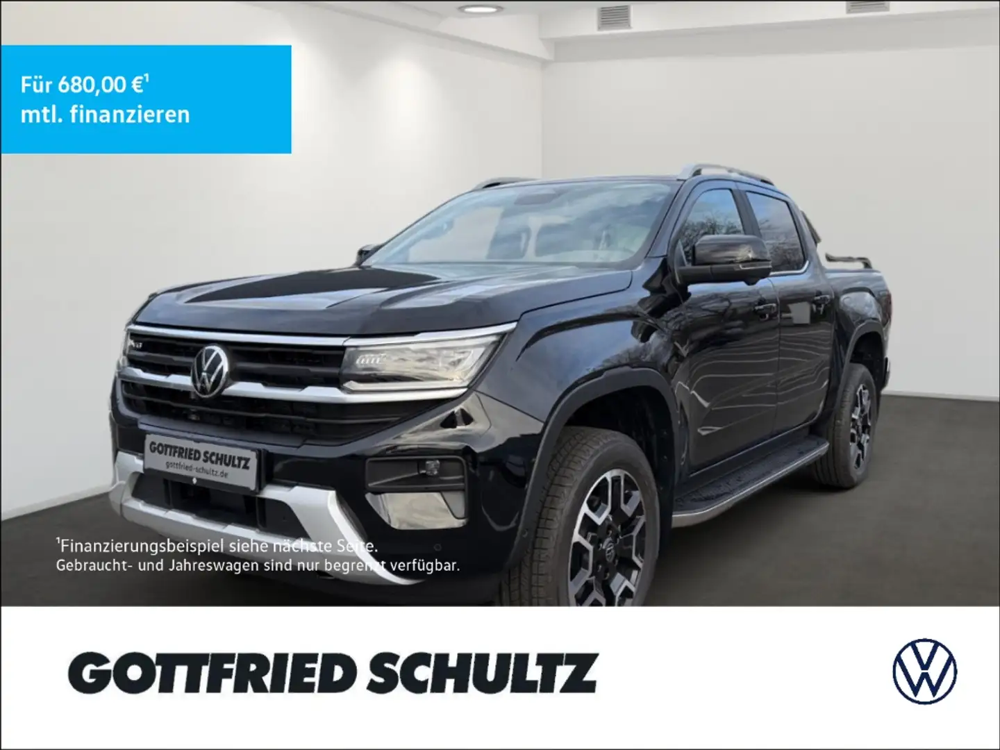 Volkswagen Amarok STYLE DC 3.0 TDI NAVI AHK STANDHEIZUNG ROLLCOVER Schwarz - 1