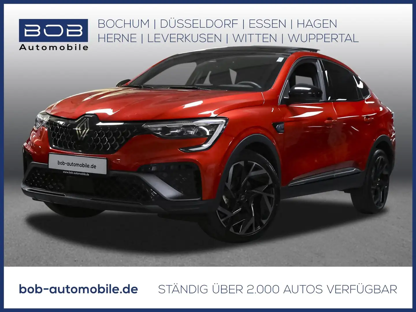 Renault Arkana ALPINE Mild Hybrid 160 EDC NAVI PANO SHZ Rot - 1