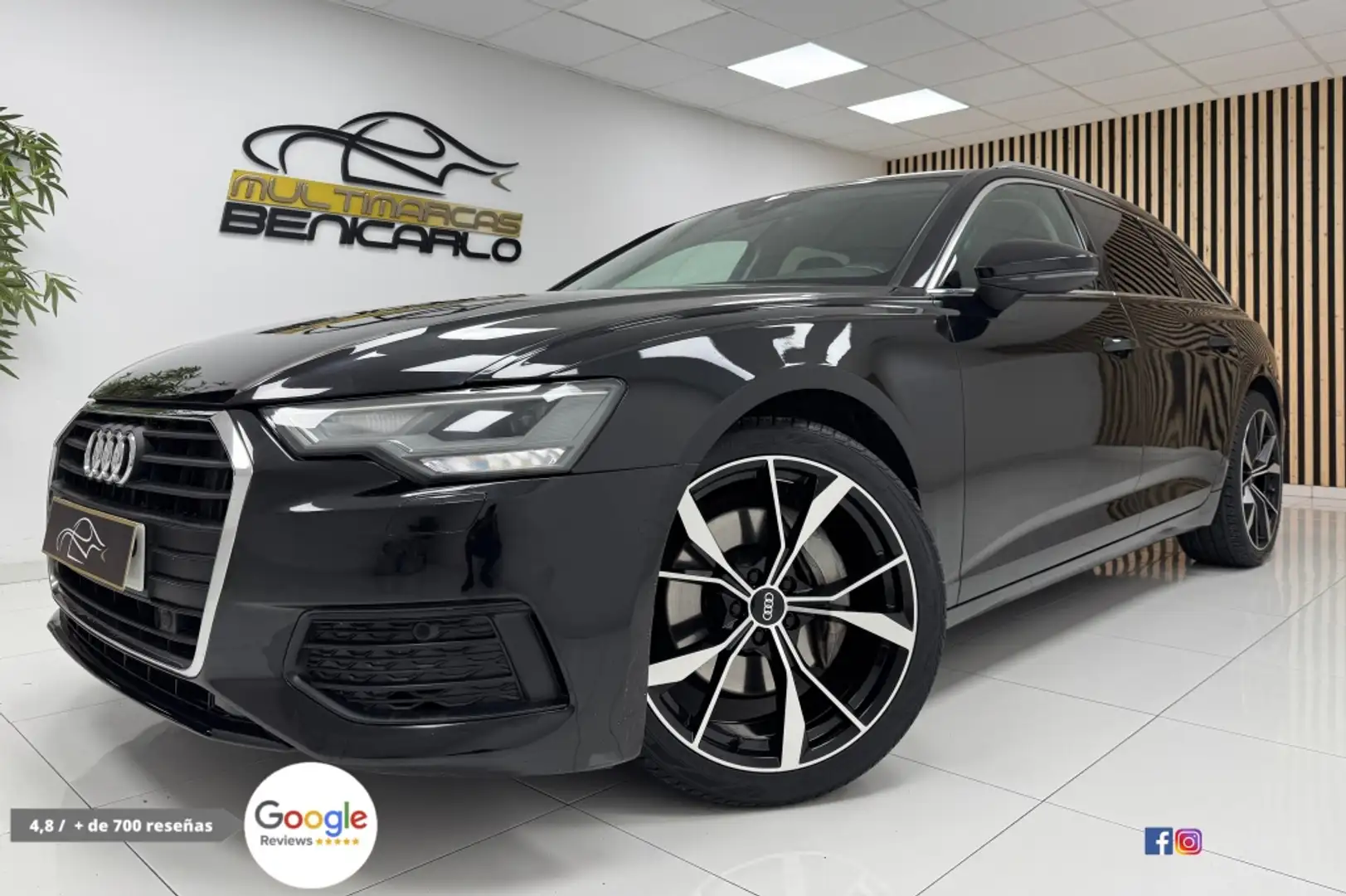 Audi A6 Avant 45 TDI quattro Tiptronic Zwart - 1