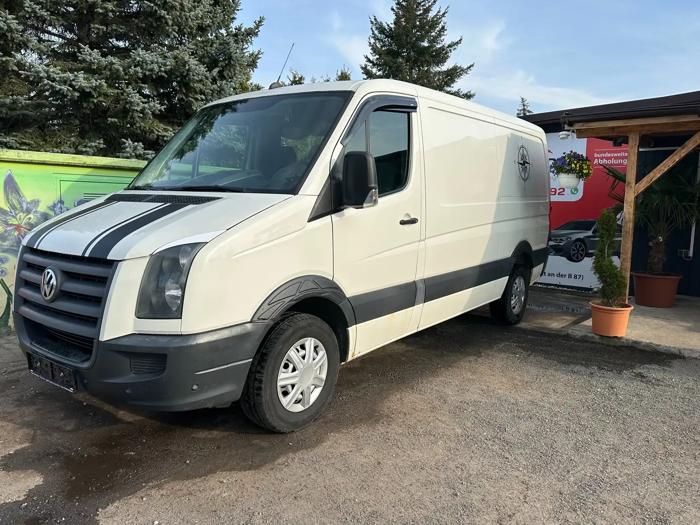 Volkswagen Crafter 35 mittel L2H1/TÜV-06-26/AHK./SHZ./KLIMA/R.K. Weiß - 1