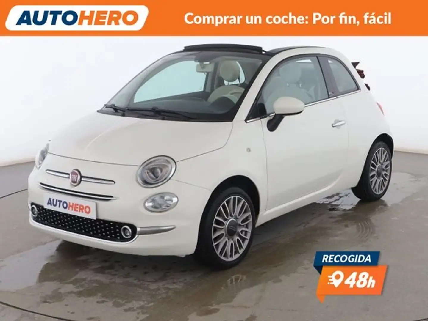 Fiat 500C 1.2 Lounge Blanco - 1