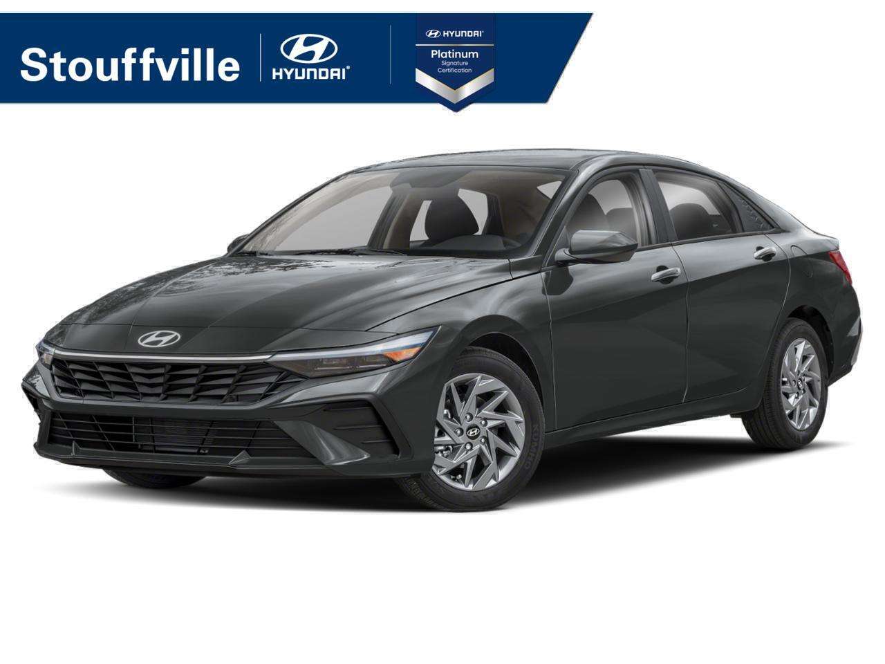 Gray 2026 Hyundai Elantra Sedan Automatic