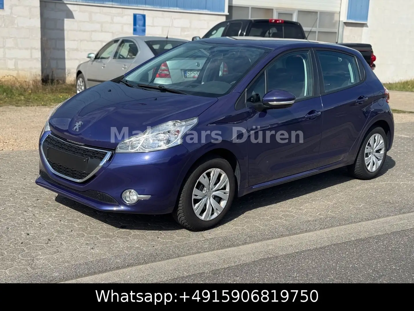 Peugeot 208 Active/Klimaautomatik/Tempomat/98co2 Blau - 2