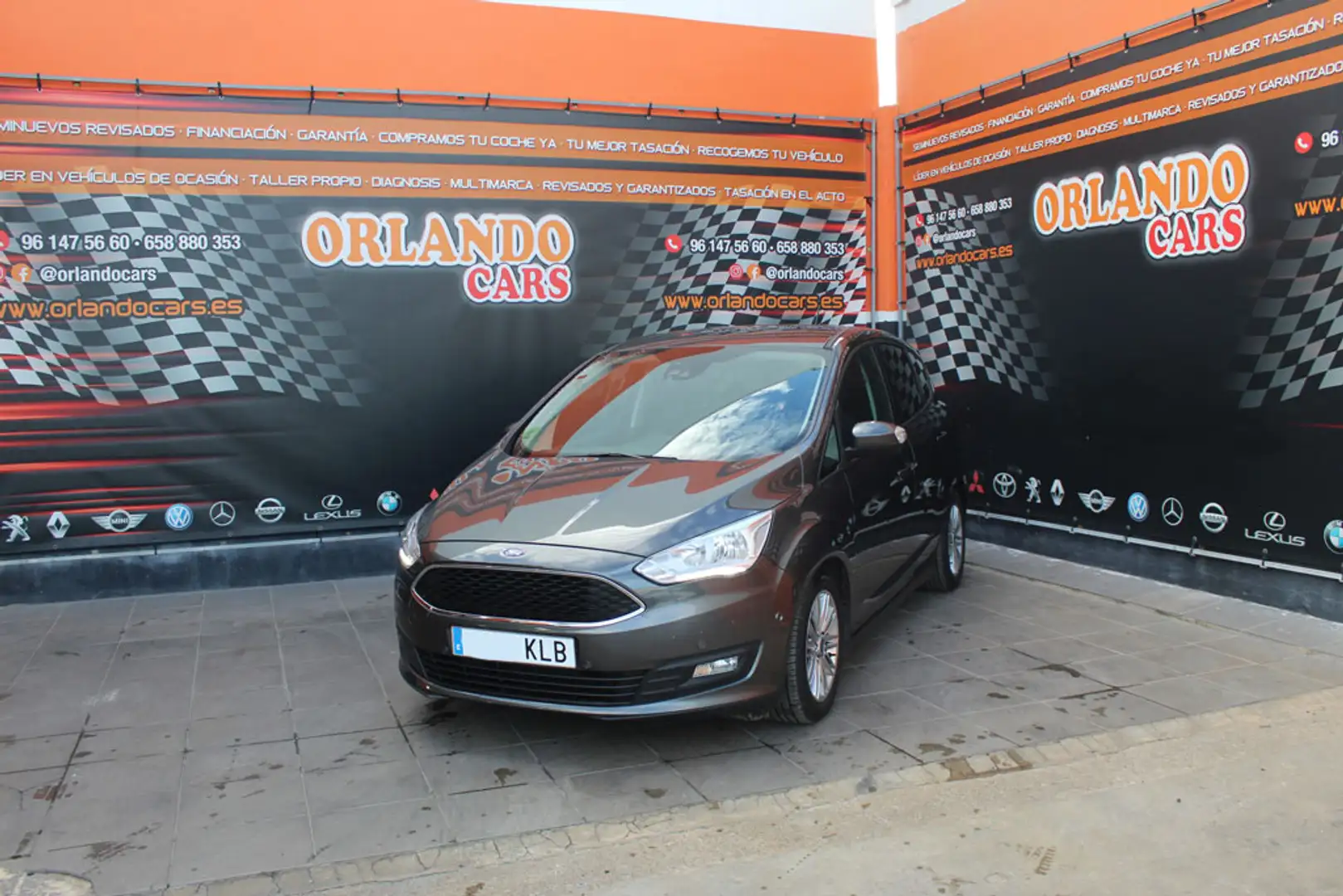 Ford C-Max 1.0 Ecoboost Auto-S&S Trend+ 125 Grey - 2