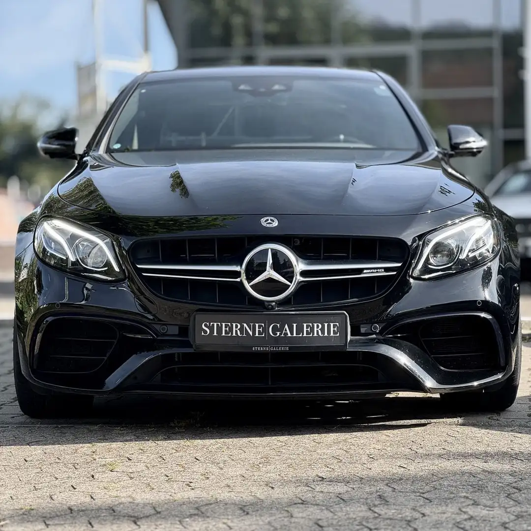 Mercedes-Benz E 63 AMG S/4M+/BURM/DISTRO/360°/AIRM Sportp. Bi Schwarz - 2