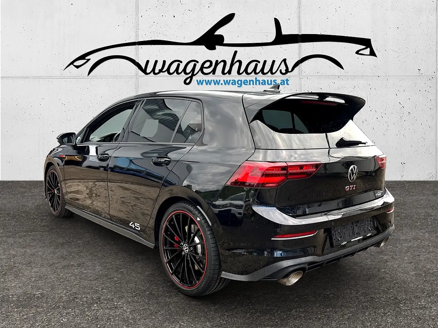 Volkswagen Golf GTI Clubsport 45 DSG, Akrapovic, Sitzlüftung, Schwarz - 2