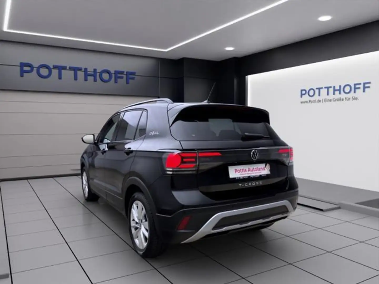 Volkswagen T-Cross 1.0 TSI GOAL NAVI KLIMA PDC SHZG Schwarz - 2