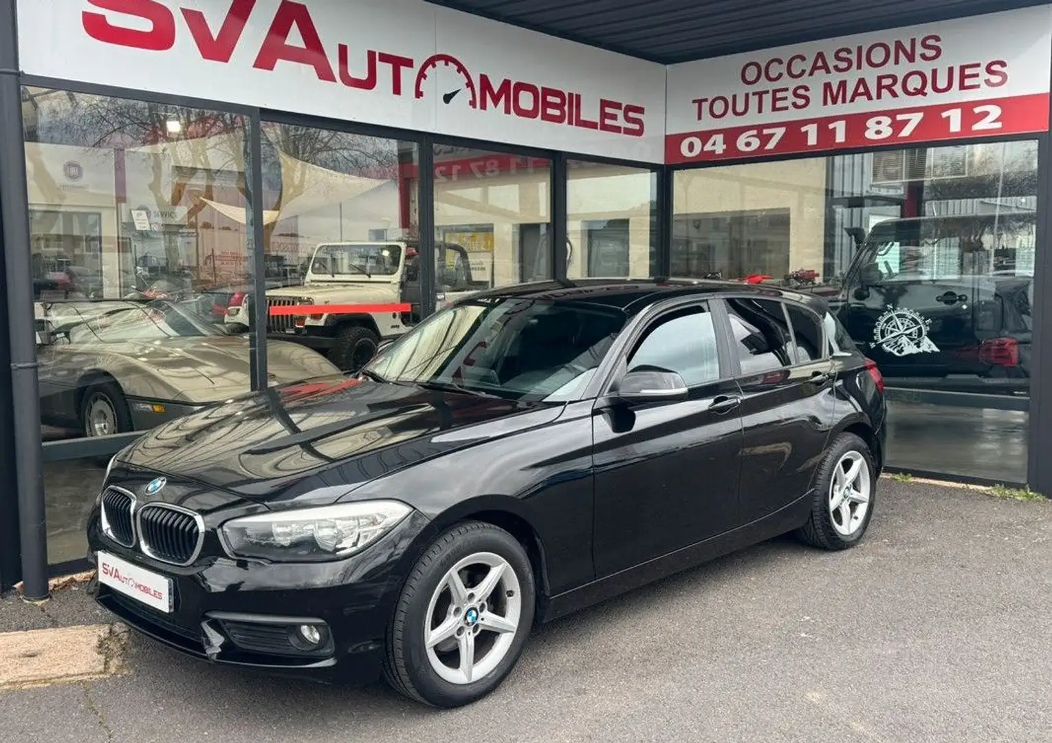 BMW 116 II (F21-F20) 116i 109ch Lounge 5p Schwarz - 1