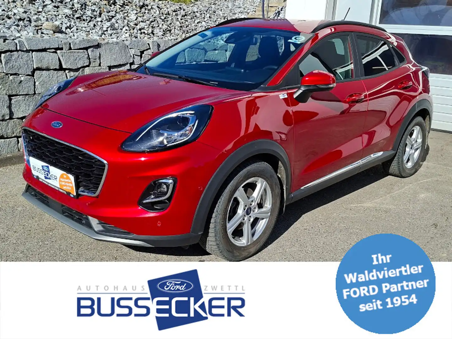 Ford Puma 1,0 EcoBoost Hybrid Titanium Aut. Rot - 1