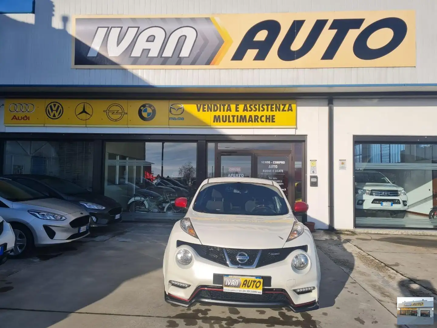 Nissan Juke 1.6 BENZINA-ANNO 2014 Wit - 2