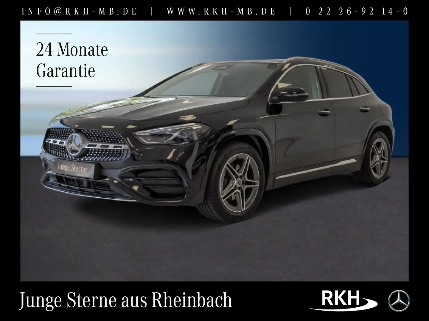 Mercedes-Benz GLA 200 GLA 200 AMG Line/Navi/Pano.-Dach/Distronic/Autom. Чорний - 1