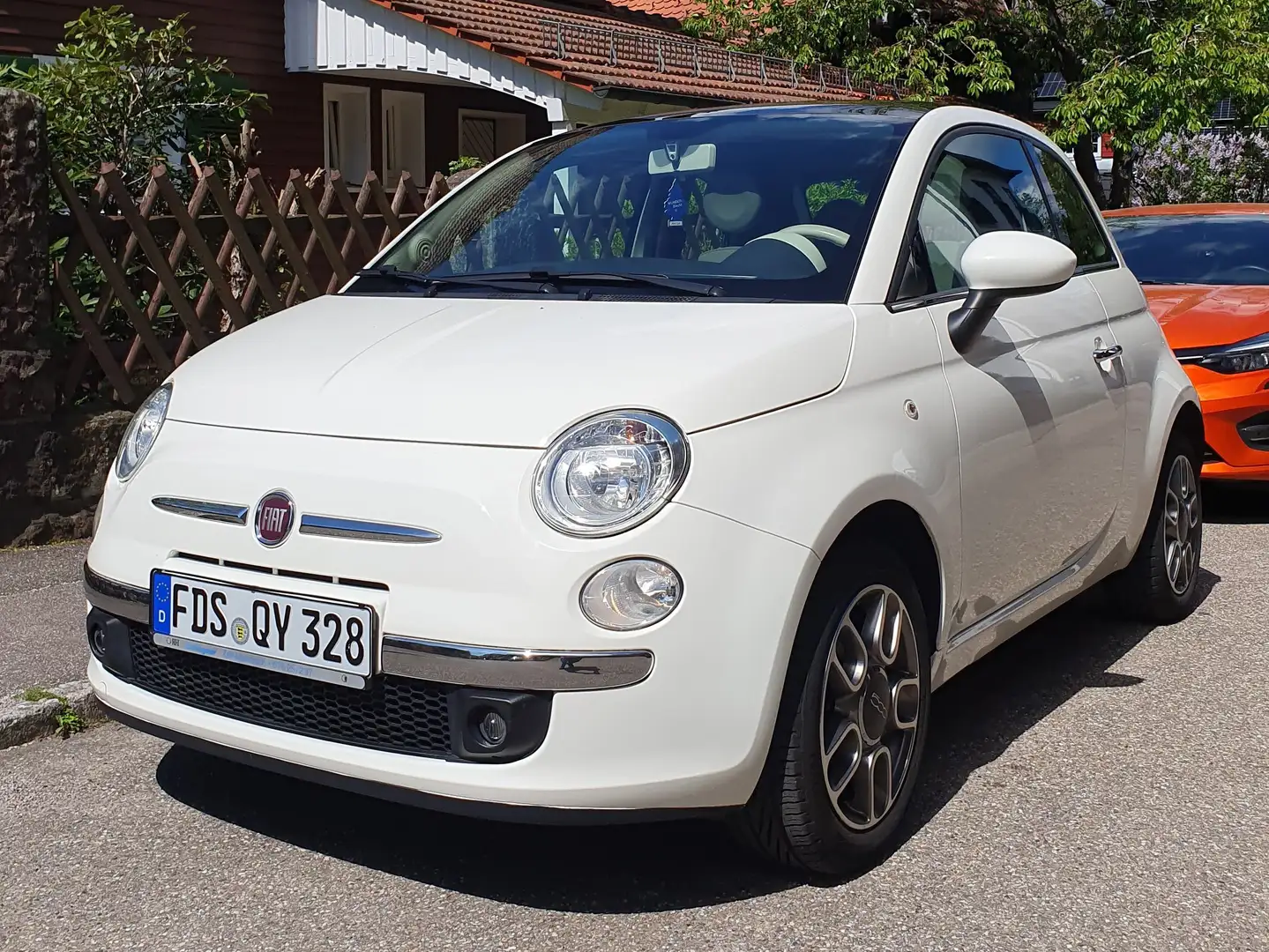 Fiat 500 500 1.2 Lounge Weiß - 1