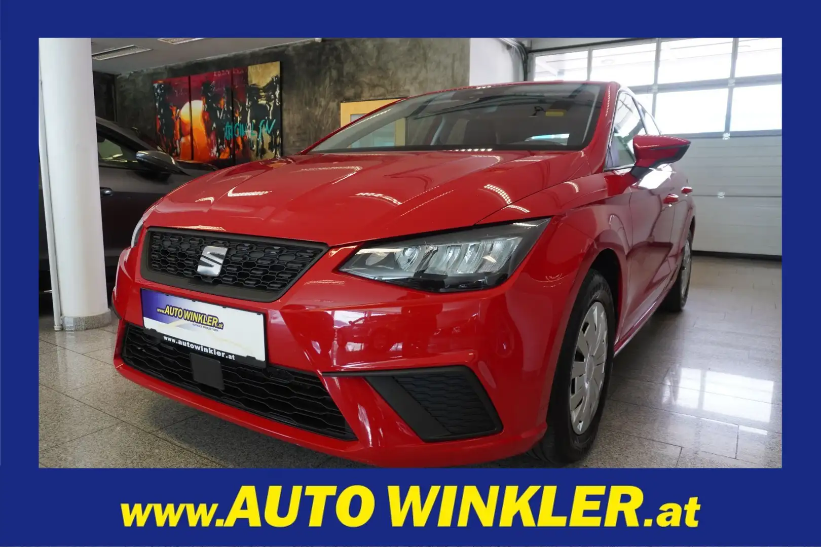 SEAT Ibiza 1,0 Reference 5türig/Klima/Tempomat Rot - 1