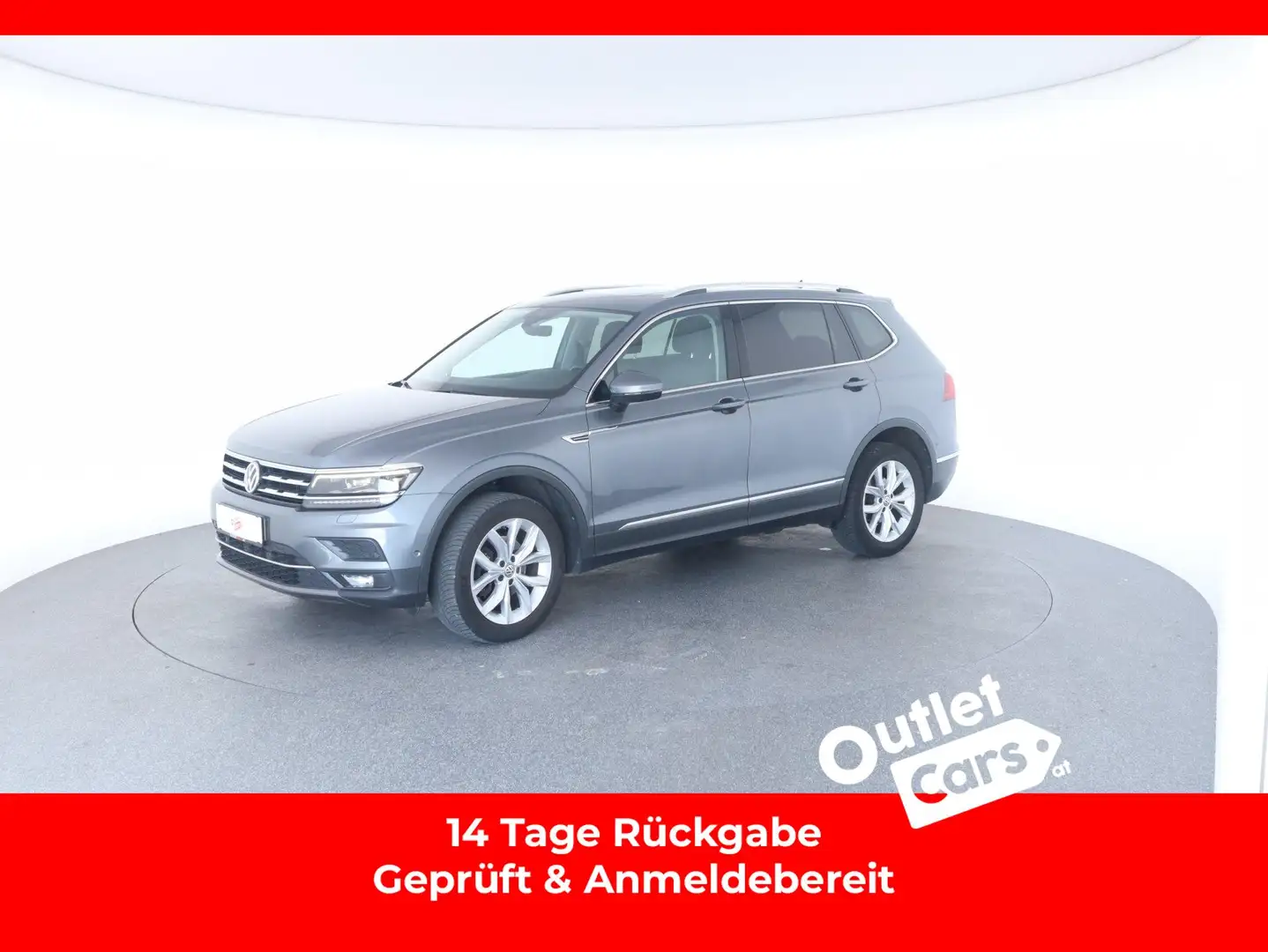 Volkswagen Tiguan Allspace 2.0 TDI HL ASSIST+SKY+LED+RADAR Grau - 1