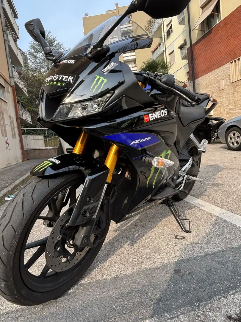 Yamaha YZF-R125 Yzfr 125 ABS Monster edition Noir - 1