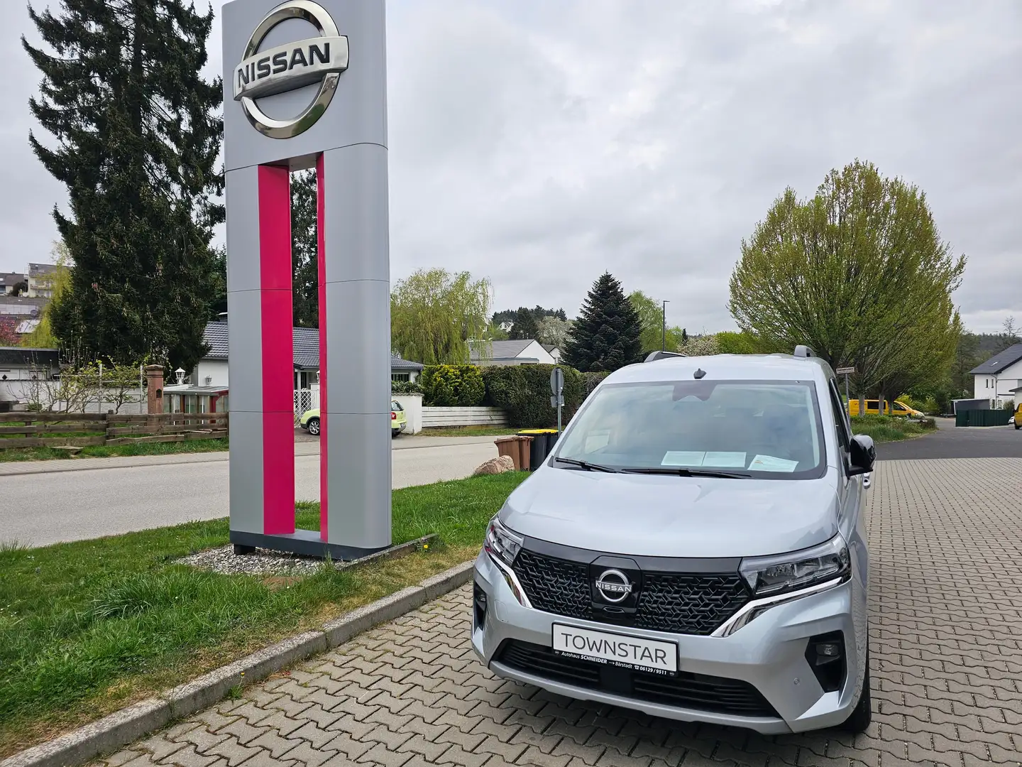 Nissan Townstar EV Kombi Tekna Argintiu - 1