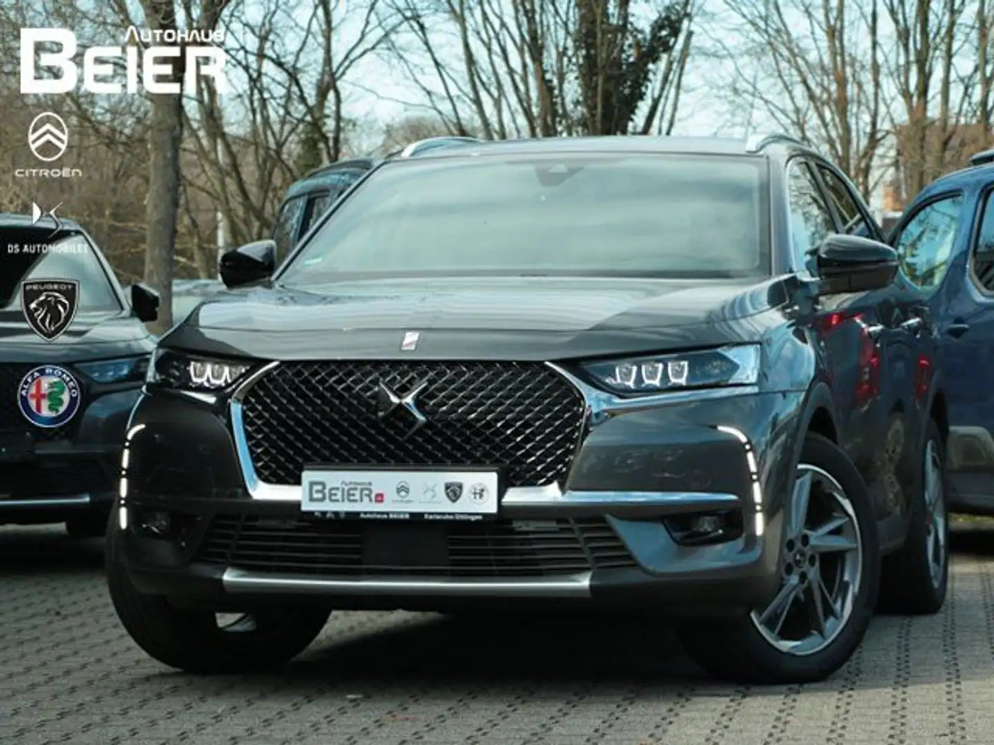 DS Automobiles DS 7 Crossback DS7 Crossback Hybrid 4x2 Rivoli + Navi./ Sitzh./ P Grau - 1