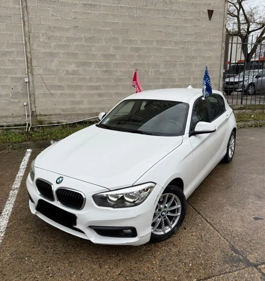 BMW 114 114d F20 Année 08-2016 Lounge 170.000KM Certifié Garantie 12 Mois Weiß - 2