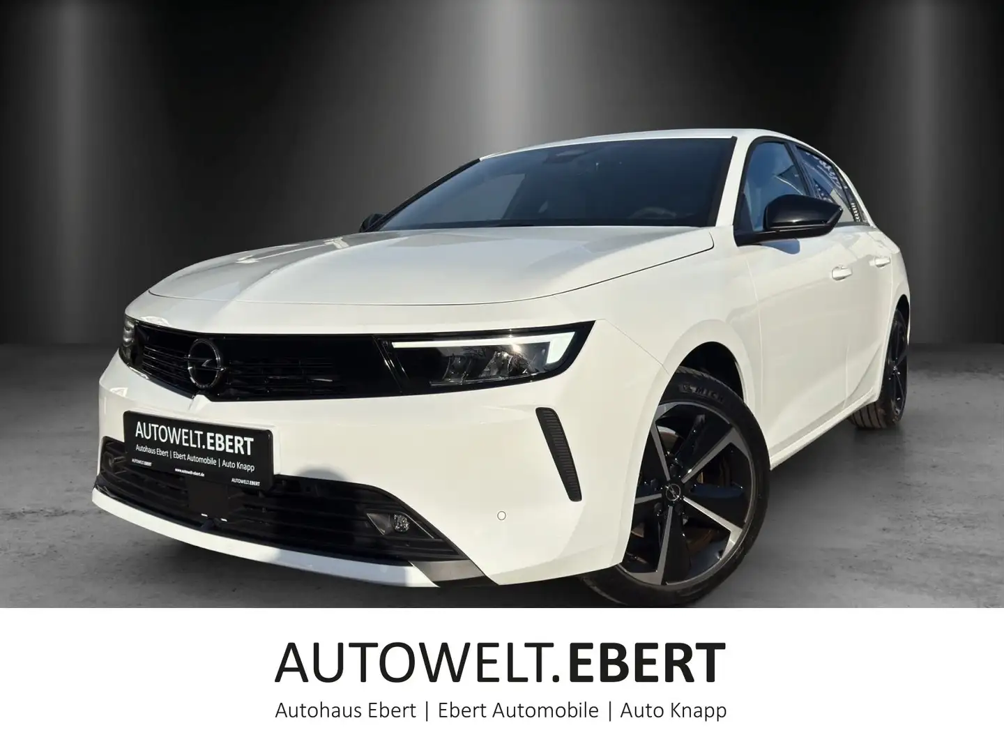 Opel Astra 1,2 Turbo Edition AHK/KOMFORT/AGR-SITZ/PD Weiß - 1